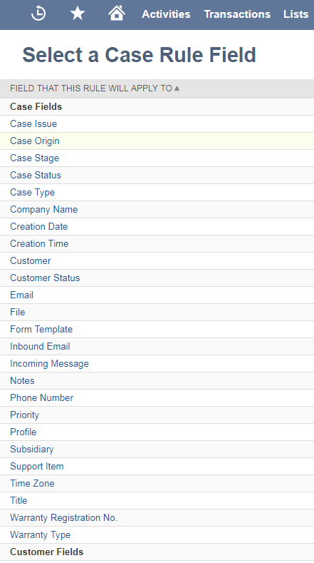 what is true about case assignment rules (choose three.)